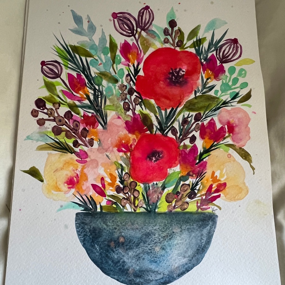Floral Watercolor Paintings